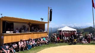 „Jodeln“ am RIGI Schwingfest🇨🇭 ein Schweizer Brauch [upl. by Nosiaj]