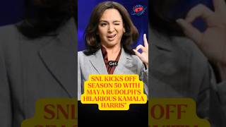 SNL Kicks Off Season 50 with Maya Rudolph’s Hilarious Kamala Harris [upl. by Edie329]