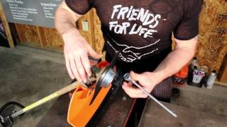 Stihl FS 90R Overview brushcutter installation howto and demonstration [upl. by Htebyram]