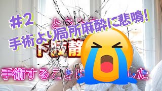 【下肢静脈瘤】2 手術より局所麻酔に悲鳴！ あまりの痛みに唸ってしまいました【手術前後の比較写真あり】 [upl. by Dalila]