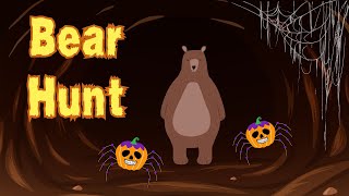 Were Going on a SPOOKY Bear Hunt  Bear Hunt  Nursery Rhymes  Educational Videos for Children [upl. by Ahsar720]