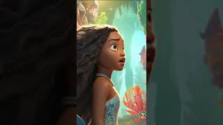 🌊 Moana and Ariel The Underwater Adventure  A Magical Mermaid Tale 🧜‍♀️ shorts [upl. by Abba]