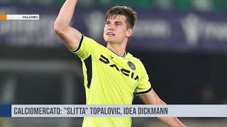 Palermo Calciomercato quotslittaquot Topalovic idea Dickmann [upl. by Llenaj]