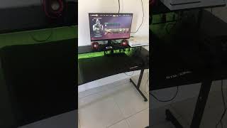 GTRACING 55 Inch Gaming Desk Computer Gamer Desk [upl. by Kareem]