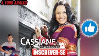 Cassiane Amigo Espírito Santo 4 tons abaixo playback [upl. by Marb]