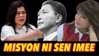 MISYON ni Sen Imee Marcos [upl. by Ynad887]