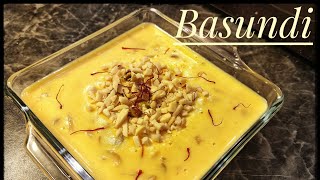 Basundi Recipe  Easy festive sweet  Roshansmenucard [upl. by Dieter]