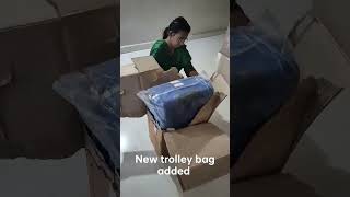 aristocrat trolley bag unboxing [upl. by Palestine547]