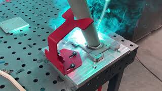 Universal Robots UR10e and Fronius welding solution running 5356 aluminum [upl. by Shoshanna]