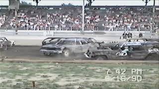 Preble County demolition derby 1990 [upl. by Peria]