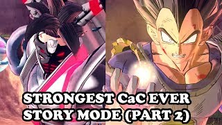 4 STRONGEST CaC quotBuuzerquot STORY MODE PART 2  Dragon Ball Xenoverse 2 Mods [upl. by Alac]