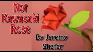 How To Fold the Not Kawasaki Rose [upl. by Enamrahc]