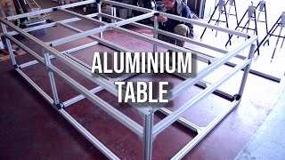 Aluminium Tslot profile workshop Table [upl. by Moreno]