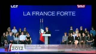 Meeting de Nicolas Sarkozy en Alsace 25042012 [upl. by Selrhc691]