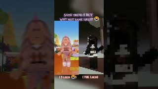 unfair 😩  unfairness roblox blowupforme [upl. by Ahcila]