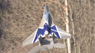 RCPowers design Mig 29 Fulcrum RC scratchbuilt Depron Thrust vectoring [upl. by Stavros948]