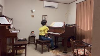 JSBach Partita No1 with metronome practice note7Prelude Allemande Coerante Sarabande [upl. by Mudenihc]