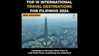 Seoul South Korea  Top 10 International TRAVEL Destinations for Filiipinos 2024 shorts seoul [upl. by Einotna983]