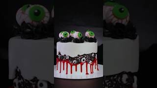 Scary Halloween Cake Ideas👻🎂 cake cakedecorating halloweencake halloween shortsfeed [upl. by Yolanda]