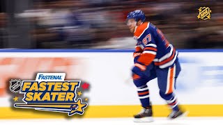 2024 Fastenal NHL Fastest Skater 🔥 Full Contest [upl. by Eslehc]