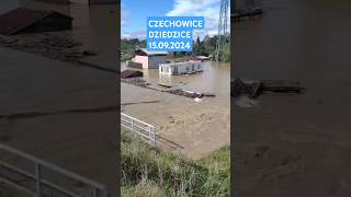 CZECHOWICE DZIEDZICE POWÓDŹ 15092024 [upl. by Ezara29]