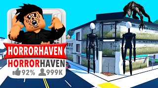 I Created A HORROR BROOKHAVEN [upl. by Artiek6]