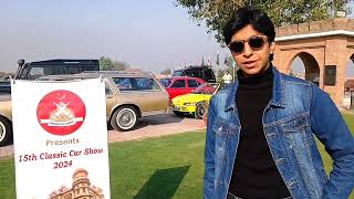 15th Vintage amp Classic Car Rally 2024  Fort Balahisar Peshawar [upl. by Imoen445]