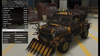 GTA 5  Arena War DLC Vehicle Customization  Apocalypse Issi Mad Max Mini and Review [upl. by Imugem]