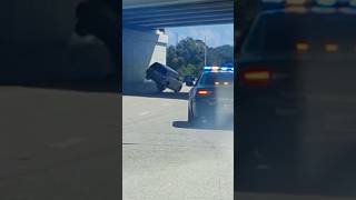 Broward County Sheriff chasing vehicle on I95 in Pompano Beach Florida [upl. by Bittner]