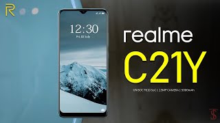 Realme C21Y Price Official Look Design Specifications Camera Features [upl. by Ecinue]