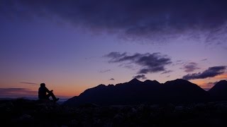 A mountain top wild camp in Torridon  wild camping in Scotland [upl. by Atinnek]