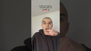 Big Mouth Tutorial 👁️👅👁️trend bigmouth magic [upl. by Airbma]