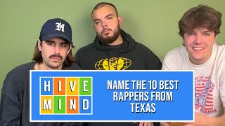 Guessing The 10 Best Rappers from Texas with NFR Podcast [upl. by Ardnaxela]