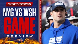 Giants vs Commanders Week 9 Game Preview  Kicker OUT  Daniel Jones TD at Home  Predictions [upl. by Alur264]