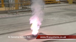 Air Sampling System Test in Train Depot  Fire Alarm [upl. by Eugeniusz42]