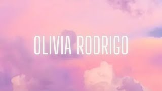 Olivia Rodrigo  playlist [upl. by Thekla]