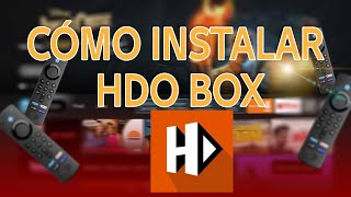 Cómo Instalar HDO BOX en FireStick 2024 [upl. by Arihk]