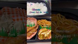 Japanese Obento Food Pack japanesefood obento homemadefood shortsvideo subscribers foodies [upl. by Gwenore]