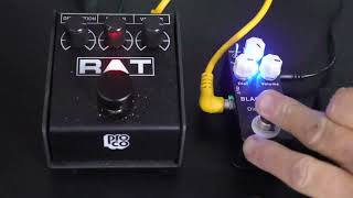 Proco Rat Distortion VS Mosky Black Rat Distortion [upl. by Esteban21]