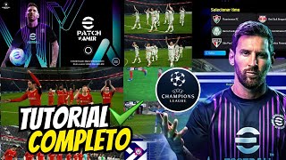 TUTORIAL COMO BAIXAR E INSTAR PATCH EFOOTBALL 2024 MOBILE APK FULL LICENÇAS UNIFORMES [upl. by Yllehs]