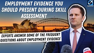 Skill Assessment Employment Evidence of Australia  Vetassess Skill Assessment [upl. by Robbin120]