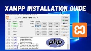 Beginners Guide Download amp Install XAMPP for Web Development 2024 [upl. by Riti]