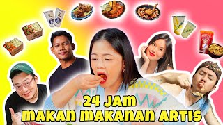 24 JAM MAKAN MAKANAN ARTIS [upl. by Primaveras]