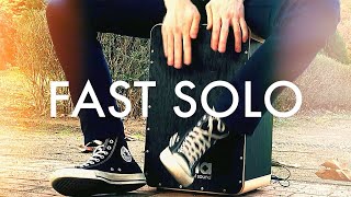 Fast Cajon Solo By Ross McCallum [upl. by Kohl]