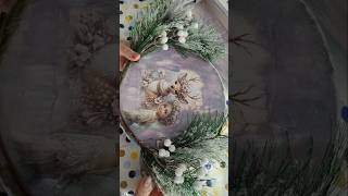 Christmas centerpiece DIY for magic decor artsandcrafts cristmasdecor diycrafts [upl. by Soll756]