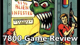 Xenophobe Atari 7800 Review The No Swear Gamer Ep 233 [upl. by Laerdna]