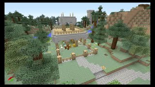 Minecraft 121  How to Build a Simple Horse Stable [upl. by Pudendas]