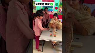 Memory Game  school activity school shorts trendingsong bhoolbhulaiyaa3 djwalebabu762 [upl. by Yelhs]