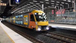 Sydney TrainsNSW Trainlink Parramatta Station [upl. by Schmeltzer]