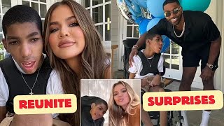 Khloe Kardashian REUNITE amp SURPRISES Her exTristan Thompson to Celebrate His brother birthday [upl. by Joaquin67]